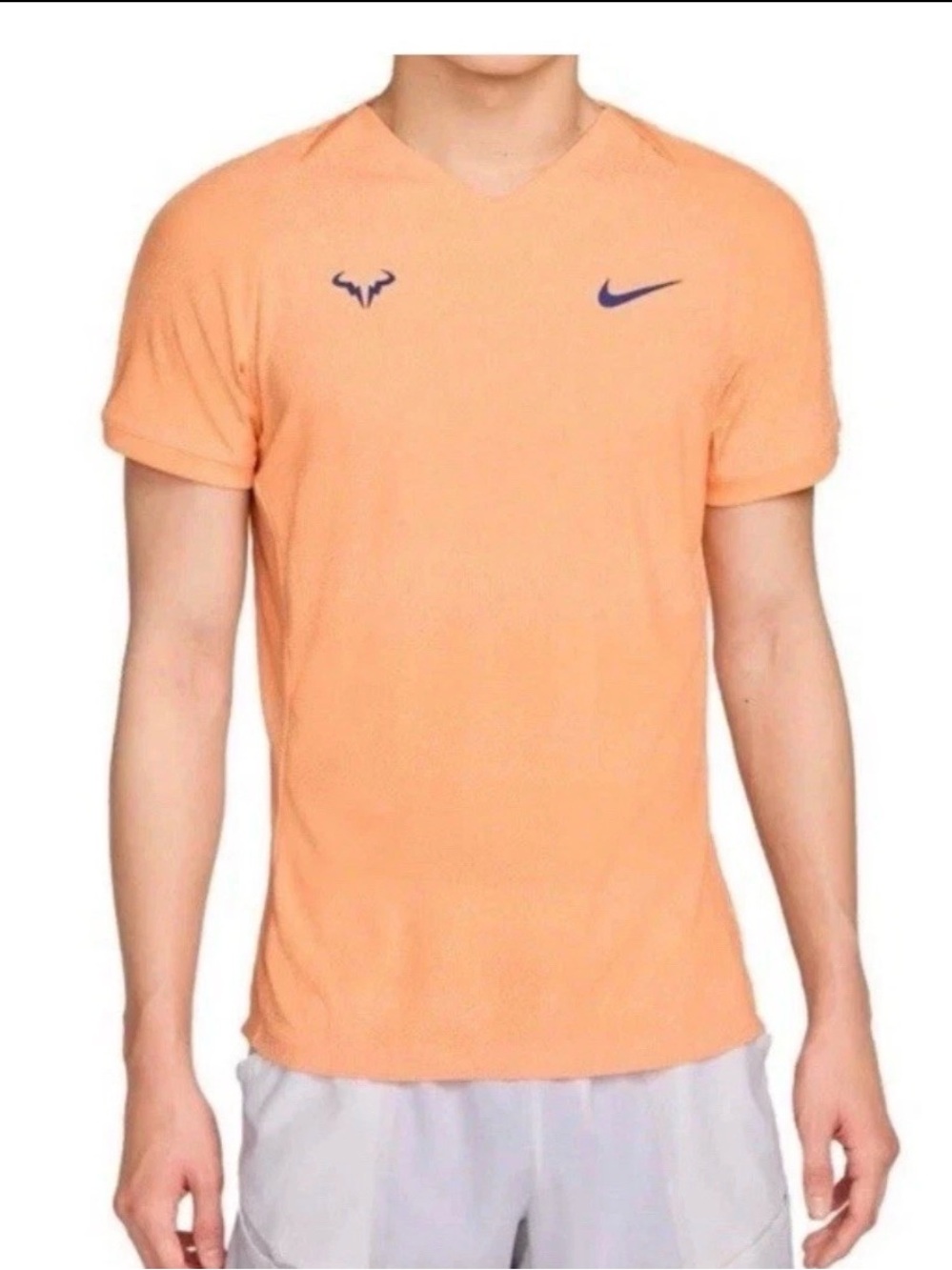 Nike Court Rafa Nadal Tennis Dri-Fit ADV Shirt Top Men's Size XXL FD5409-777